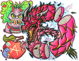 Fruits And Veggies Stickers