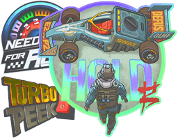 Auto Racing Stickers