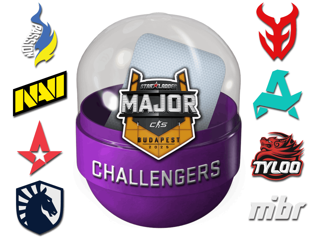 Budapest 2025 Challengers Sticker Capsule