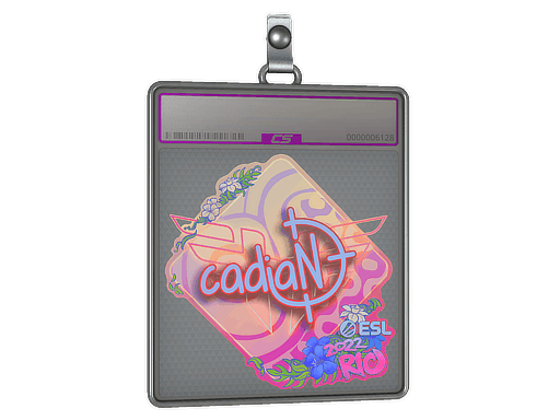 Sticker Slab | cadiaN (Holo) | Rio 2022