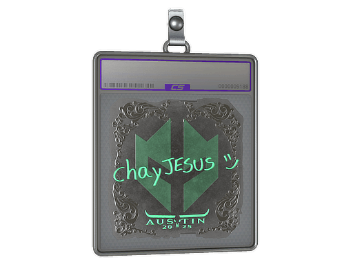 Sticker Slab | chayJESUS (Foil) | Austin 2025