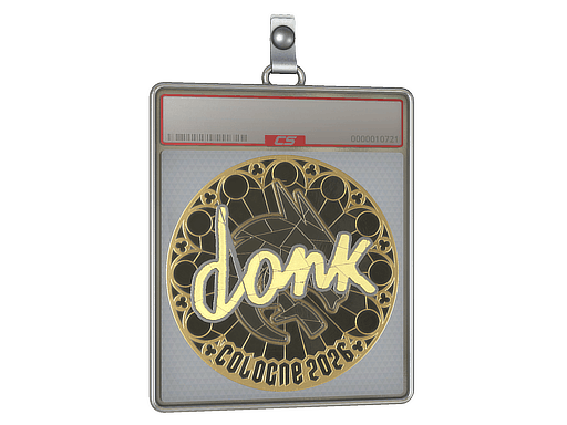 Sticker Slab | donk (Gold) | Cologne 2026