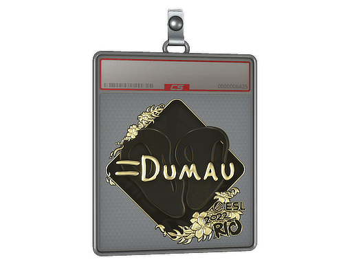 Sticker Slab | dumau (Gold) | Rio 2022