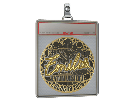 Sticker Slab | EmiliaQAQ (Gold) | Cologne 2026
