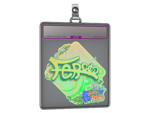 Sticker Slab | fer (Holo) | Rio 2022