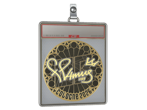 Sticker Slab | FL4MUS (Gold) | Cologne 2026