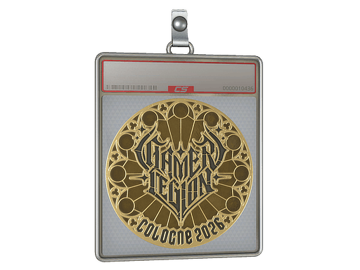 Sticker Slab | GamerLegion (Gold) | Cologne 2026