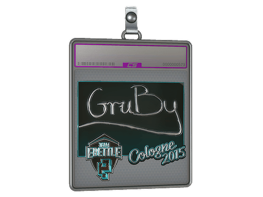 Sticker Slab | GruBy (Foil) | Cologne 2015