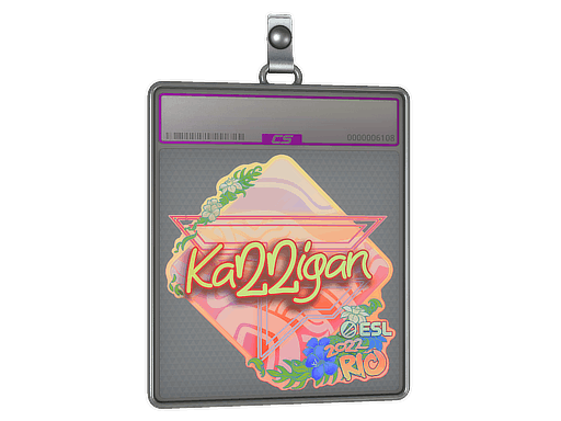 Sticker Slab | karrigan (Holo) | Rio 2022