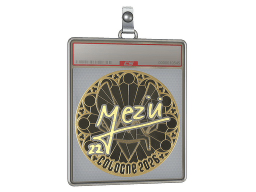 Sticker Slab | mezii (Gold) | Cologne 2026