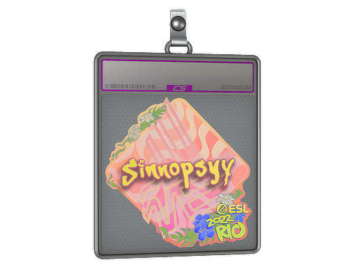 Sticker Slab | sinnopsyy (Holo) | Rio 2022