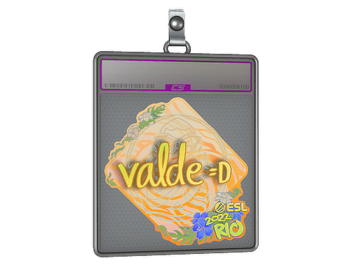 Sticker Slab | v4lde (Holo) | Rio 2022