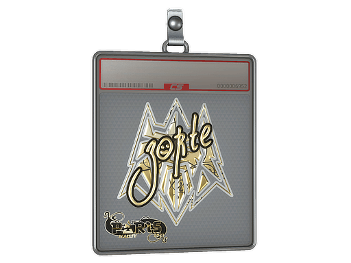 Sticker Slab | zorte (Gold) | Paris 2023