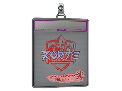 Sticker Slab | zorte (Holo) | Antwerp 2022