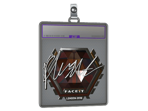 Sticker Slab | flusha (Foil) | London 2018