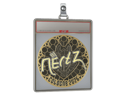 Sticker Slab | NertZ (Gold) | Cologne 2026