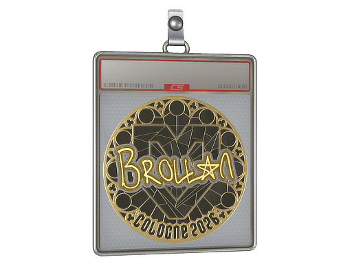 Sticker Slab | Brollan (Gold) | Cologne 2026