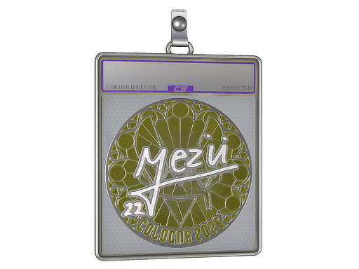 Sticker Slab | mezii (Foil) | Cologne 2026