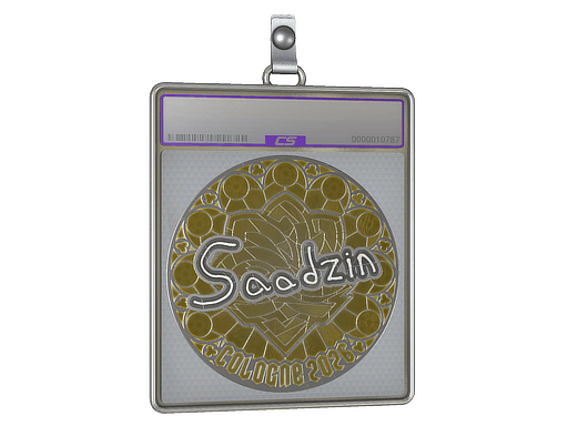 Sticker Slab | saadzin (Foil) | Cologne 2026