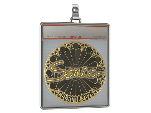 Sticker Slab | Sonic (Gold) | Cologne 2026