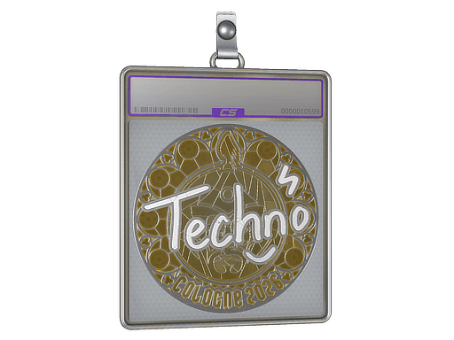 Sticker Slab | Techno4K (Foil) | Cologne 2026