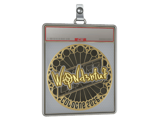 Sticker Slab | w0nderful (Gold) | Cologne 2026