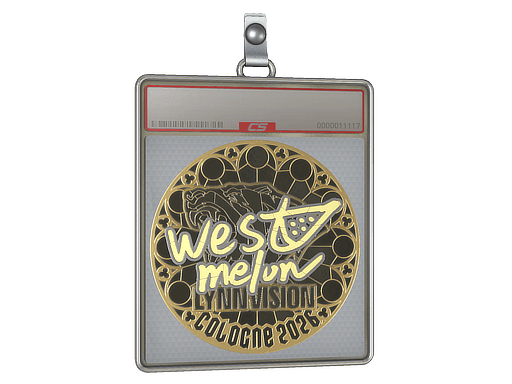 Sticker Slab | westmelon (Gold) | Cologne 2026