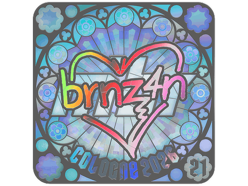Sticker | brnz4n (Holo, Ranked) | Cologne 2026