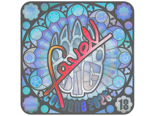 Sticker | faveN (Holo, Ranked) | Cologne 2026
