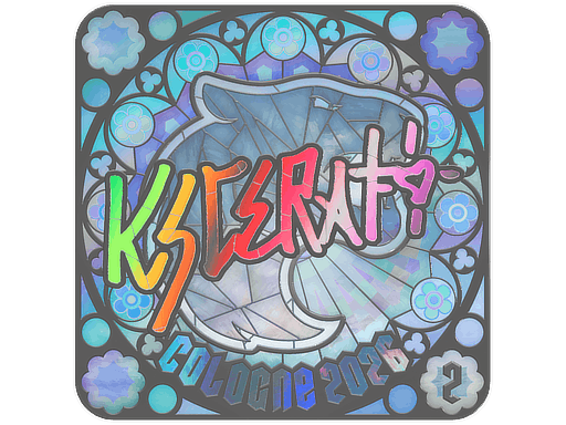 Sticker | KSCERATO (Holo, Ranked) | Cologne 2026