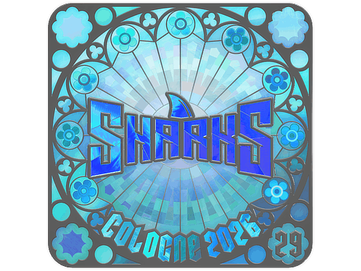Sticker | Sharks Esports (Holo, Ranked) | Cologne 2026