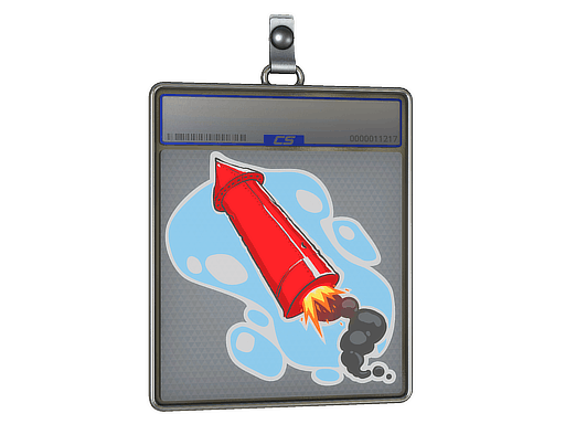 Sticker Slab | Big Red Rocket