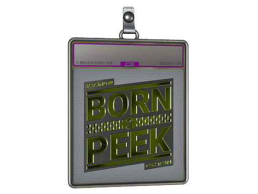 Sticker Slab | Born To Peek (Foil)