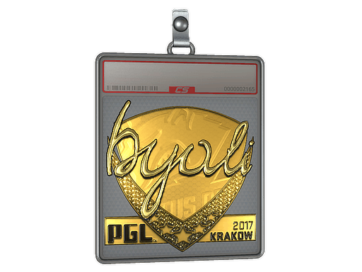 Sticker Slab | byali (Gold) | Krakow 2017