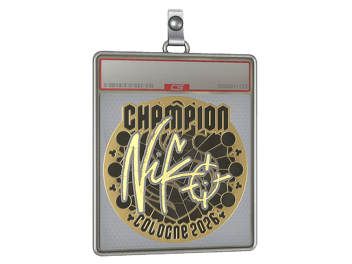 Sticker Slab | NiKo (Gold, Champion) | Cologne 2026