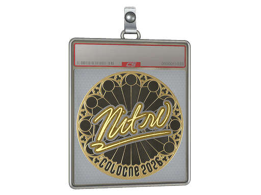 Sticker Slab | nitr0 (Gold) | Cologne 2026