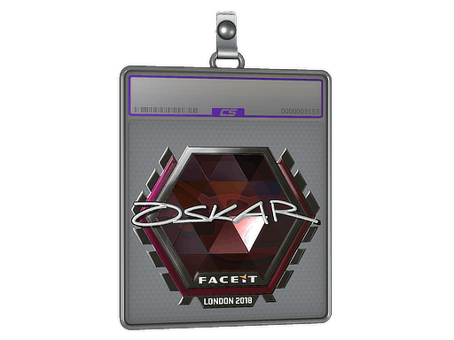 Sticker Slab | oskar (Foil) | London 2018