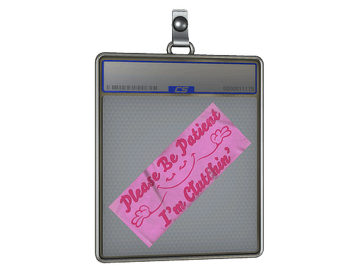 Sticker Slab | Please Be Patient