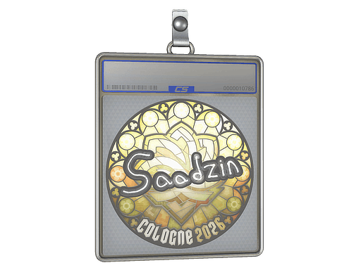 Sticker Slab | saadzin | Cologne 2026