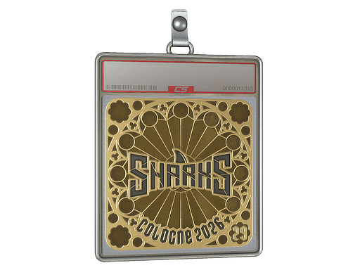 Sticker Slab | Sharks Esports (Gold, Ranked) | Cologne 2026