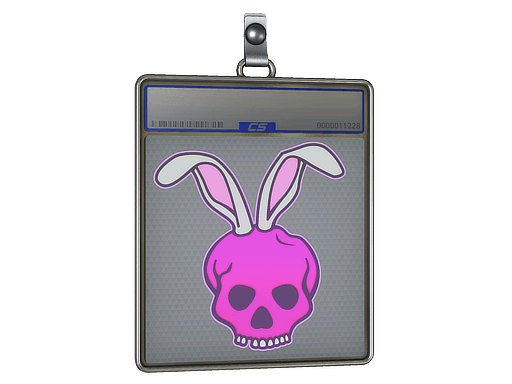 Sticker Slab | Skull Bunny