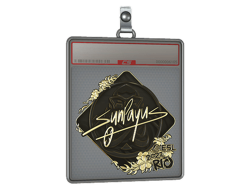 Sticker Slab | SunPayus (Gold) | Rio 2022