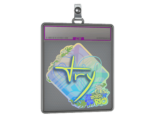 Sticker Slab | TRY (Holo) | Rio 2022