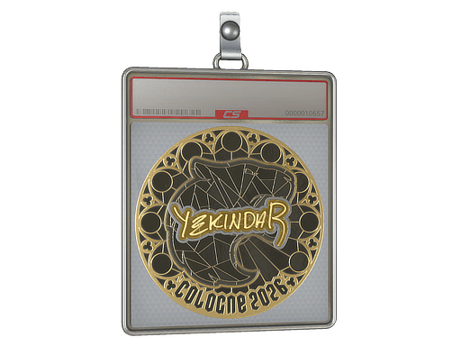 Sticker Slab | YEKINDAR (Gold) | Cologne 2026