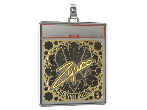 Sticker Slab | ZywOo (Gold, Ranked) | Cologne 2026