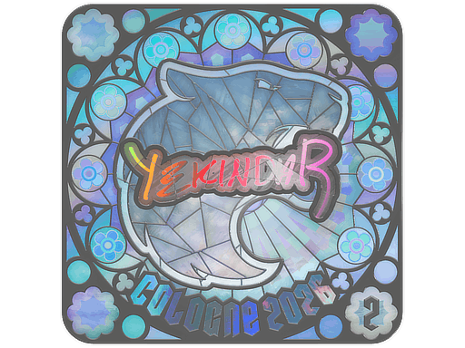 Sticker | YEKINDAR (Holo, Ranked) | Cologne 2026