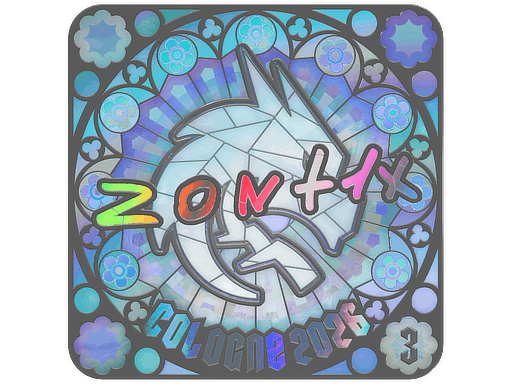 Sticker | zont1x (Holo, Ranked) | Cologne 2026