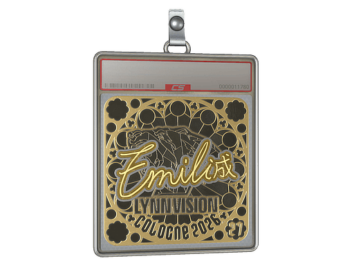 Sticker Slab | EmiliaQAQ (Gold, Ranked) | Cologne 2026