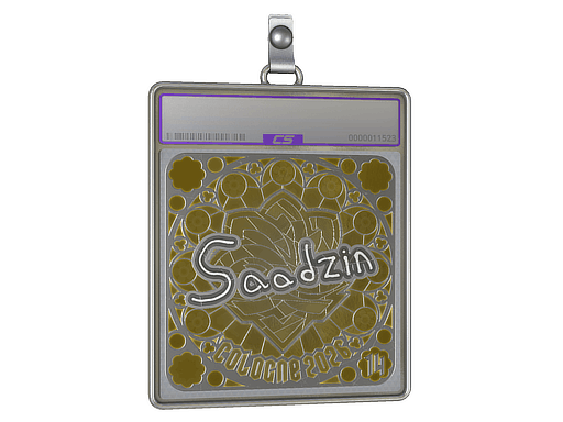 Sticker Slab | saadzin (Foil, Ranked) | Cologne 2026