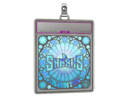 Sticker Slab | Sharks Esports (Holo, Ranked) | Cologne 2026